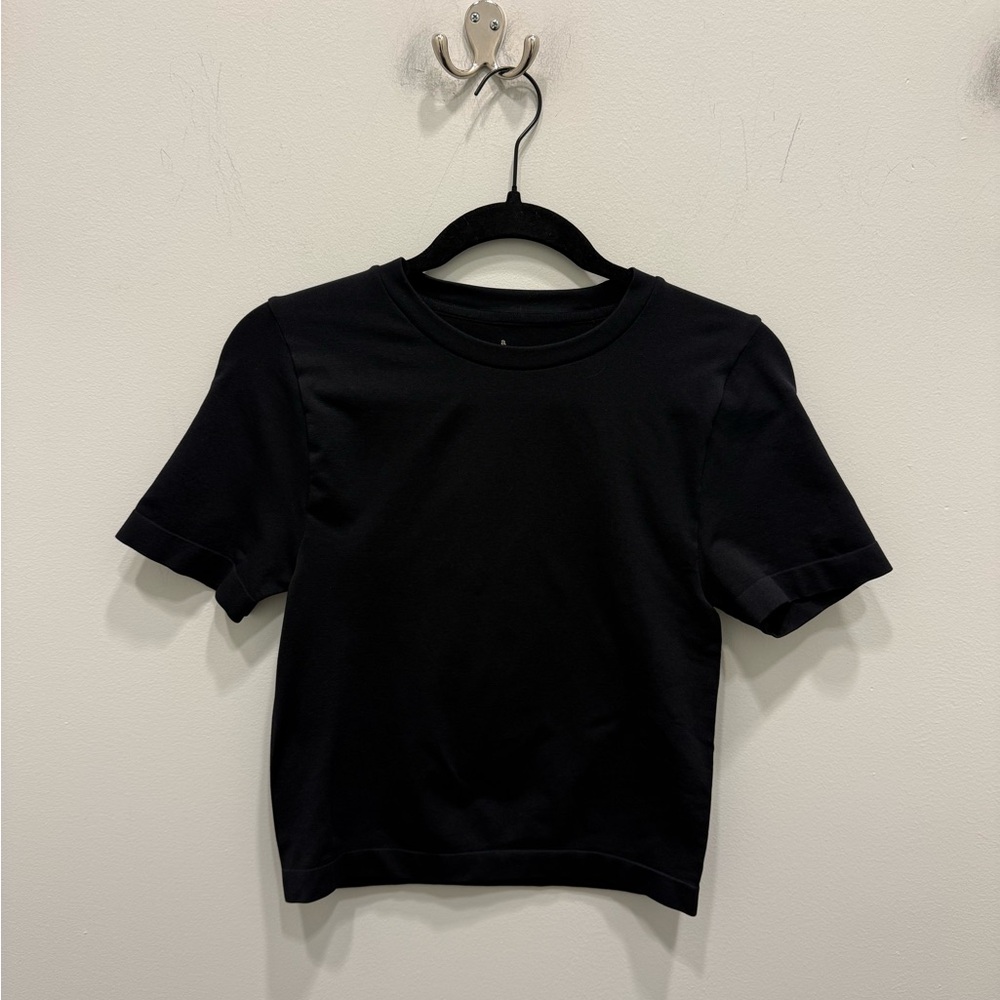 a new day Black Crew Neck Tee